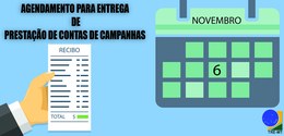 Agendamento para Entrega de Prestação de Contas de Campanha