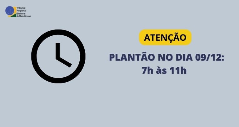 TRE-MT ALTERAÇÃO DE PLANTÃO 09/12 TRE-MT ALTERAÇÃO DE PLANTÃO 09/12