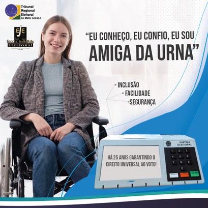 TRE-MT AMIGO DA URNA TRE-MT AMIGO DA URNA