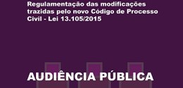 Audiência Pública CNJ - Novo Código de Processo Civil