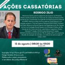 Banner curso EJE sobre ações cassatórias com Dr. Rodrigo Zilio
