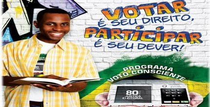 Banner elaborado pela Escola Judiciária Eleitoral de MT.