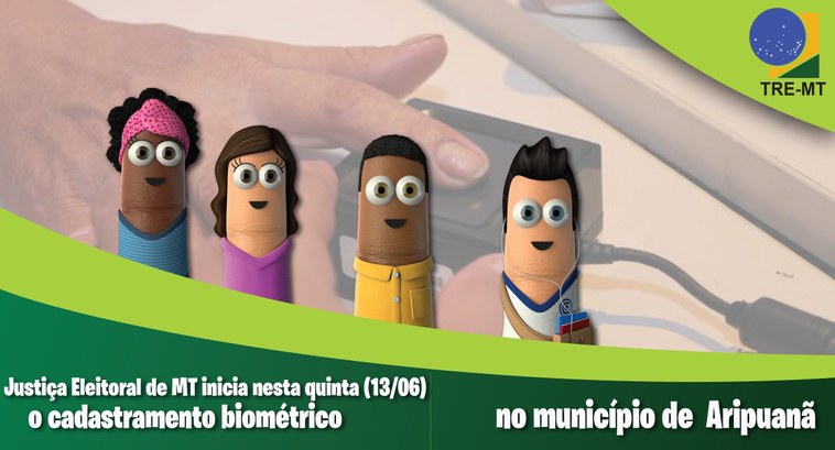 TRE-MT Biometria Aripuanã Biometria Aripuanã