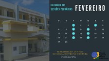 TRE-MT CALENDÁRIO DAS SESSÕES DE FEVEREIRO