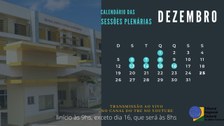 TRE-MT CALENDÁRIO DAS SESSÕES PLENÁRIAS DE DEZEMBRO