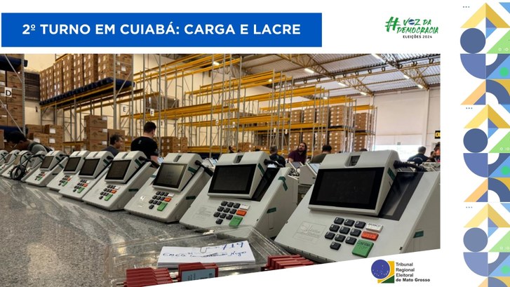 TRE-MT CARGA E LACRE 2 TURNO TRE-MT CARGA E LACRE 2 TURNO