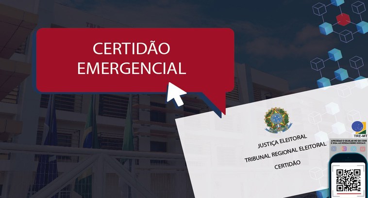 TRE-MT Certificado Qr Code Certificado com Qr Code