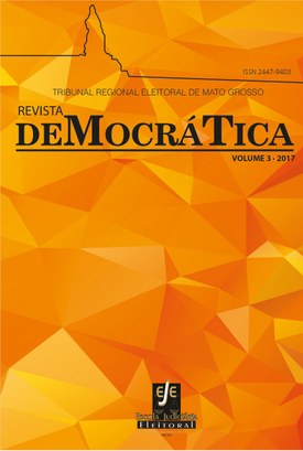 TRE-MT - EJE - Revista Democrática - Volume 3 - 2017 - Capa 