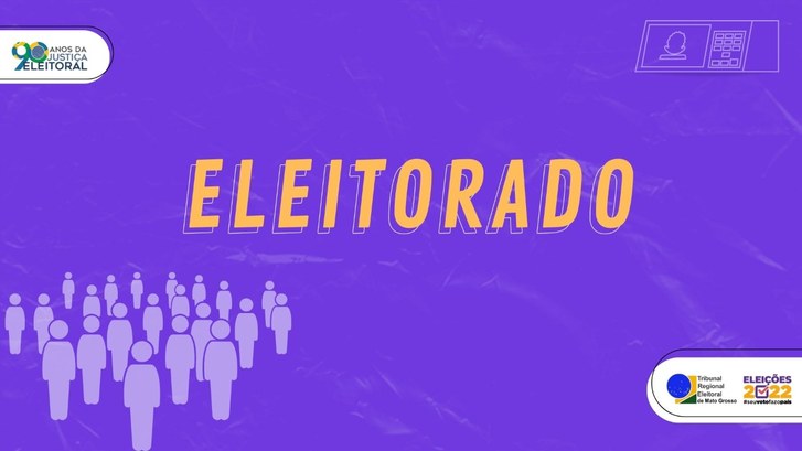 TRE-MT Eleições 2022: Eleitorado de Mato Grosso cresce 6% em relação a 2020 TRE-MT Eleições 2022: Eleitorado de Mato Grosso cresce 6% em relação a 2020