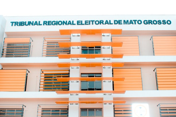 TRE-MT Fachada 2020 IMAGEM MOSTRA A FACHADA NOVA DO TRE-MT