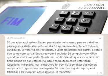 TRE-MT Fake News Votos Anulados