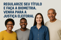 #PraTodos Verem - A imagem apresenta quatro pessoas lado a lado, simbolizando inclusão racial e ...
