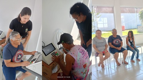 Ação foi planejada para que eleitores com mais de 60 anos exerçam o direito ao voto com autonomi...