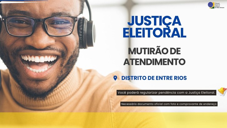 TRE-MT MUTIRÃO ENTRE RIOS TRE-MT MUTIRÃO ENTRE RIOS