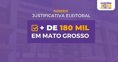 TRE-MT NÚMEROS DE JUSTIFICATIVAS ELEITORAIS