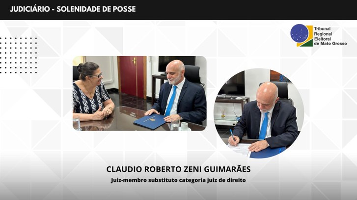 TRE-MT POSSE CLAUDIO