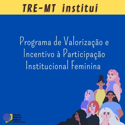 TRE-MT PROGRAMA MULHER