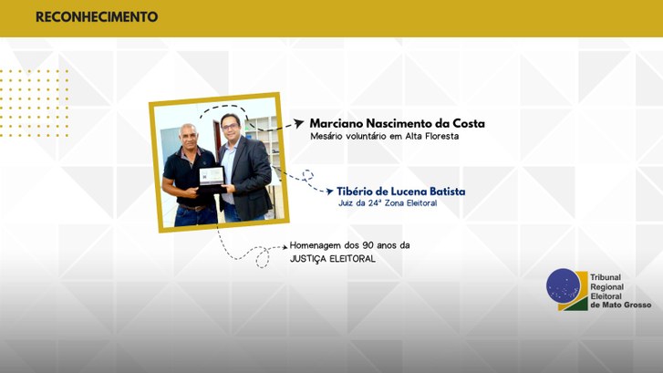 TRE-MT RECONHECIMNTO 90 ANOS TRE-MT RECONHECIMENTO 90 ANOS