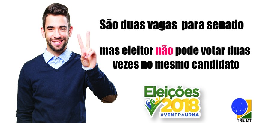 Senado duas vagas