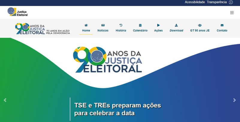 TRE-MT SITE 90 ANOS DA JUSTIÇA ELEITORAL