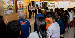 Lançamento do Programa Voto Consciente na Escola Pascoal Moreira Cabral. 