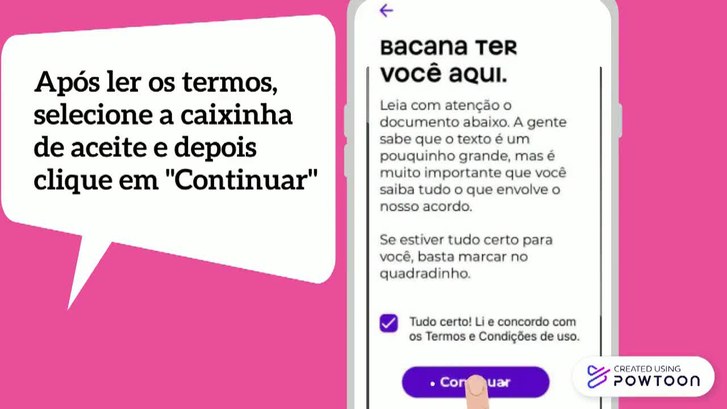 Vídeo mostra animação de duas pessoas dialogando referente ao uso da carteira digital